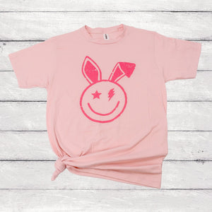 Easter Bunny Smiley Graphic Tee